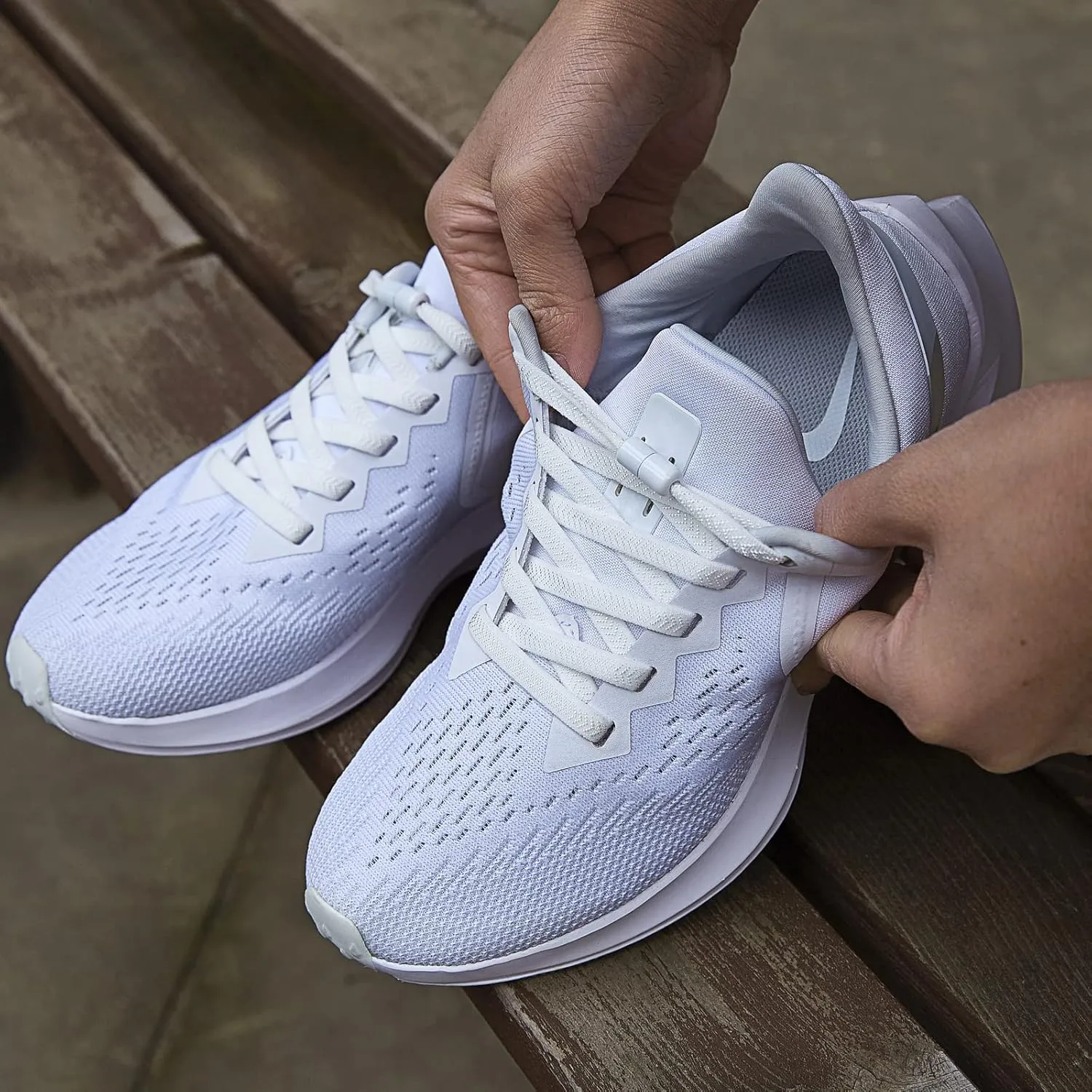 anan520 Elastic Shoe Laces - Elastic No Tie Shoelaces for Adults & Kids Shoes