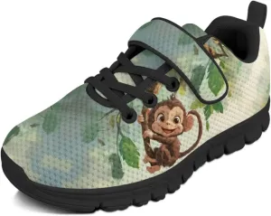 Boys Brathable Tennis Shoes Lightweight School Running Shoes for Daily Wear