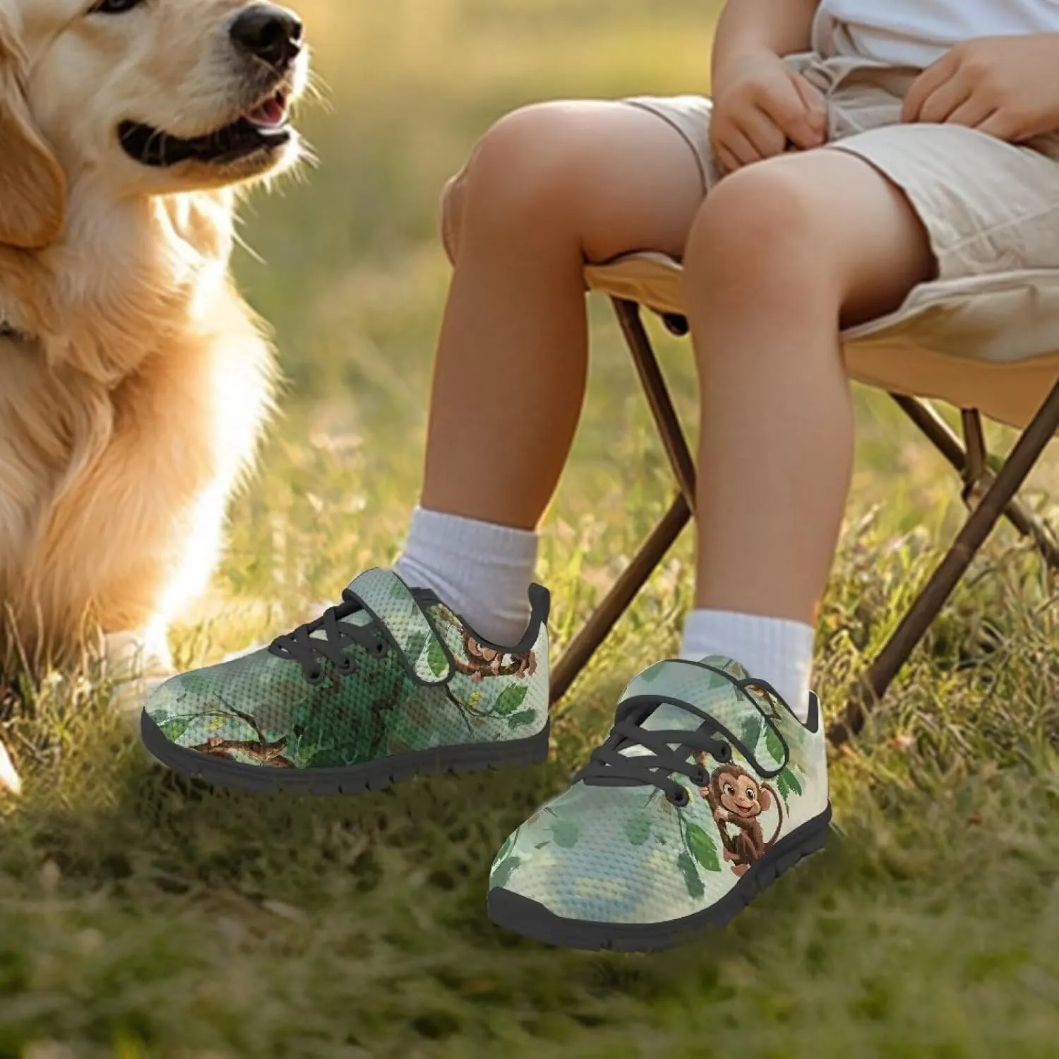 Boys Brathable Tennis Shoes Lightweight School Running Shoes for Daily Wear
