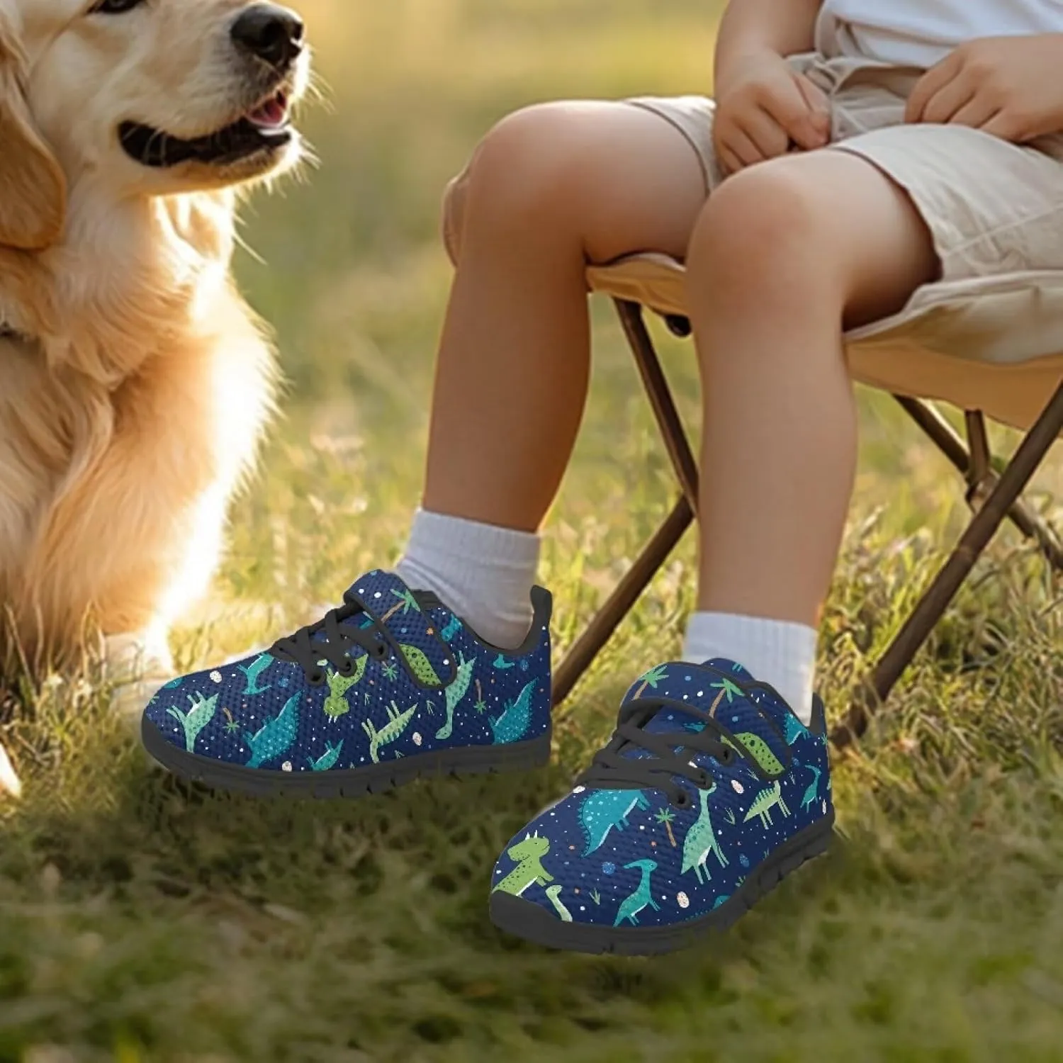 Boys Brathable Tennis Shoes Lightweight School Running Shoes for Daily Wear