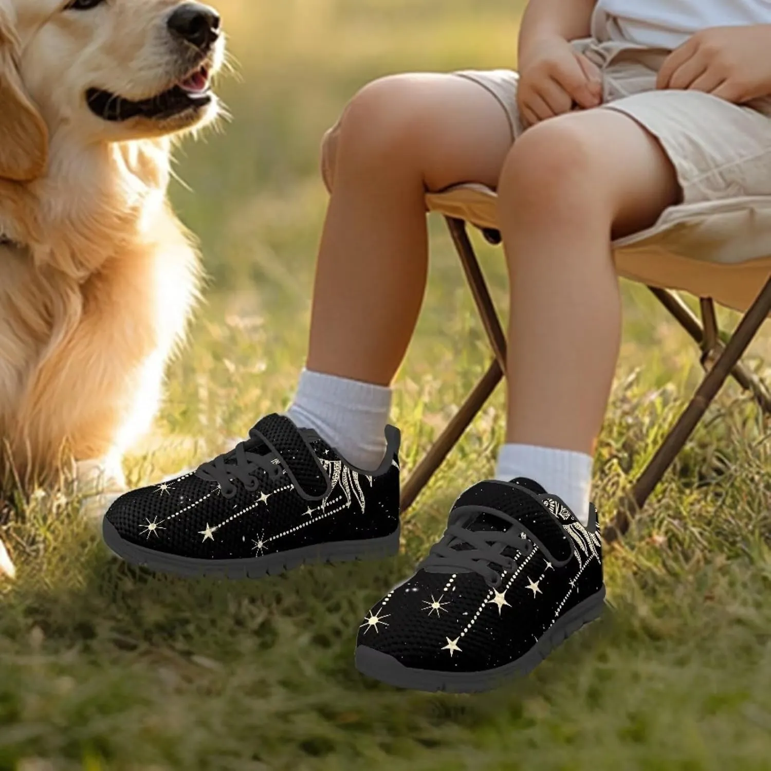 Boys Tennis Shoes Beathable Mesh Gym Athletic Shoes for Daily Wear