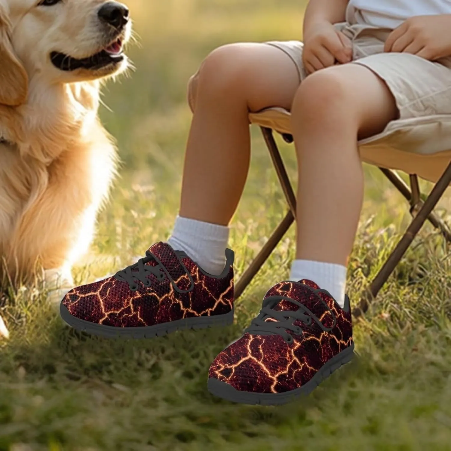 Boys Tennis Shoes Beathable Mesh Gym Athletic Shoes for Daily Wear
