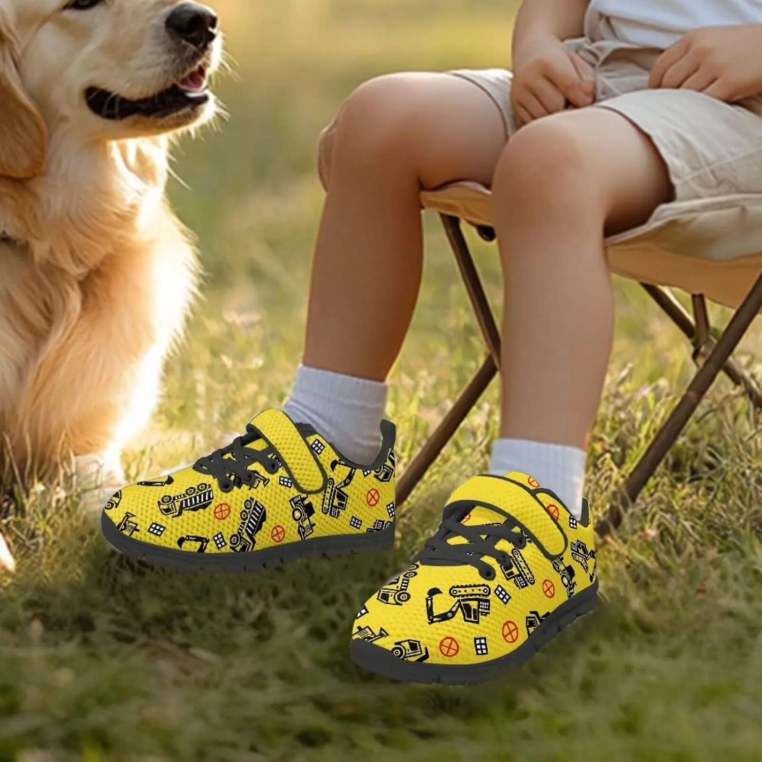 Boys Tennis Shoes Beathable Mesh Gym Athletic Shoes for Daily Wear