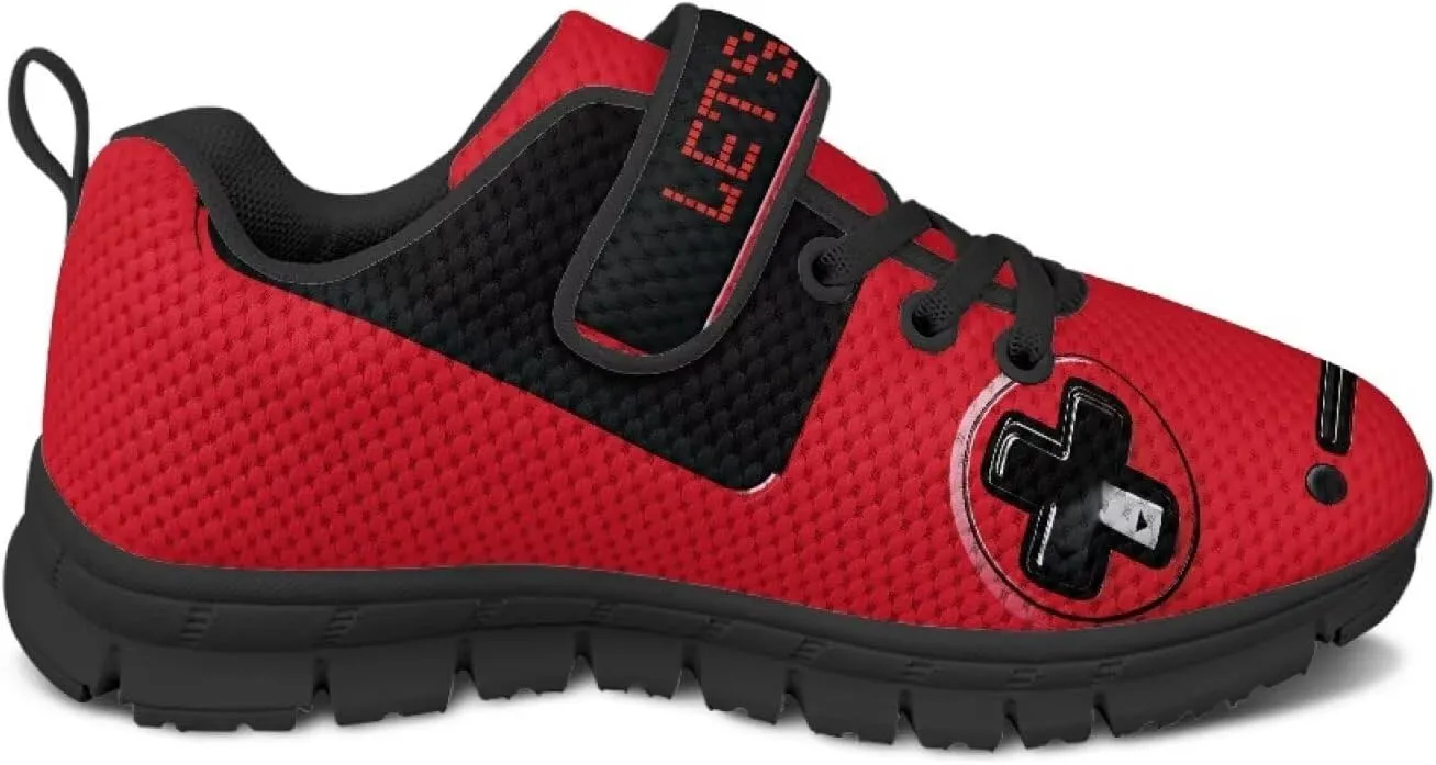 Boys Tennis Shoes Beathable Mesh Gym Athletic Shoes for Daily Wear