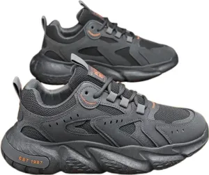 Breathable Mesh Lace Up Sneakers for Men Casual Athletic Shoes for Outdoor Skateboarding Comfortable
