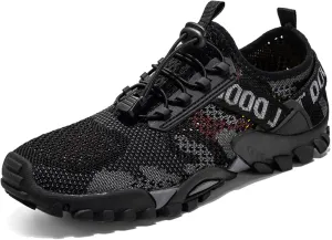 Buhelyc Water Shoes Mesh Hiking Outdoor Shoes Soft Bottom Elastic Breathable Comfortable Lightweight for Walking Hiking Diving