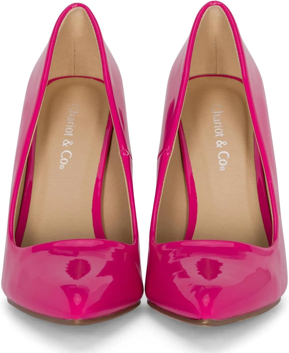 Chariot & Co: Mall- Womens Closed Toe High Heels Dress Pointed Toe Wedding Stiletto Pump Shoes - 4" Heel
