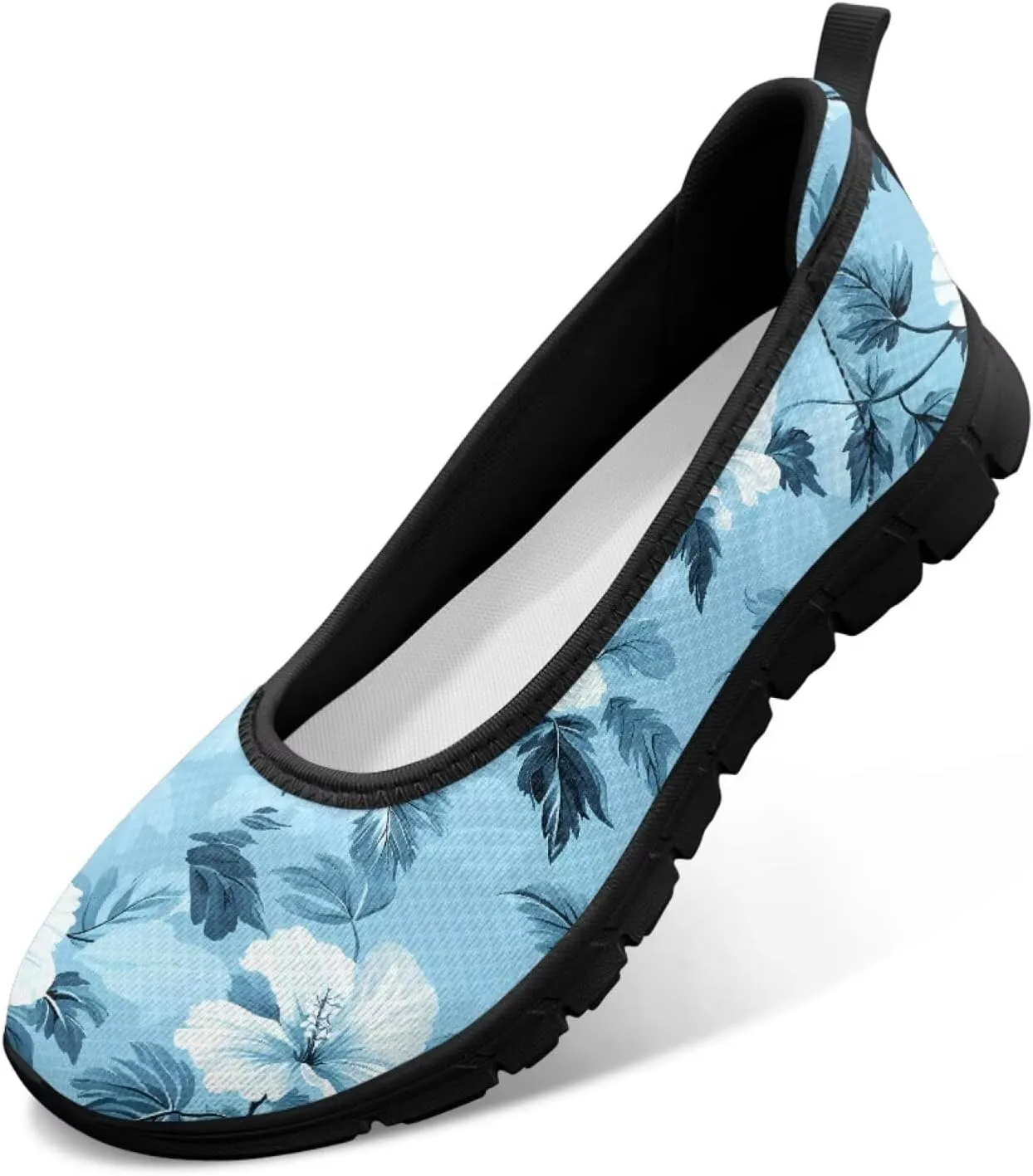 Coloranimal Womens Flats Walking Shoes Loafers Flats Shoes Mesh Athletic Shoes Travel Shoes Outdoor Lightweight Womens Mesh Flats