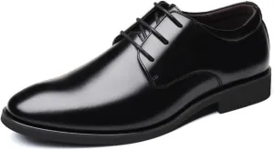 Comfort Dress Shoes for Men Casual Business Oxford Leather Shoes Business Meeting Office Work Shoes