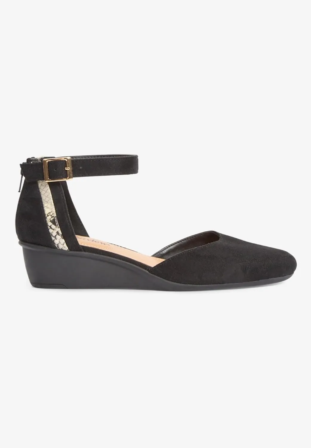Comfortview Women's Wide Width The Aurelia Wedge