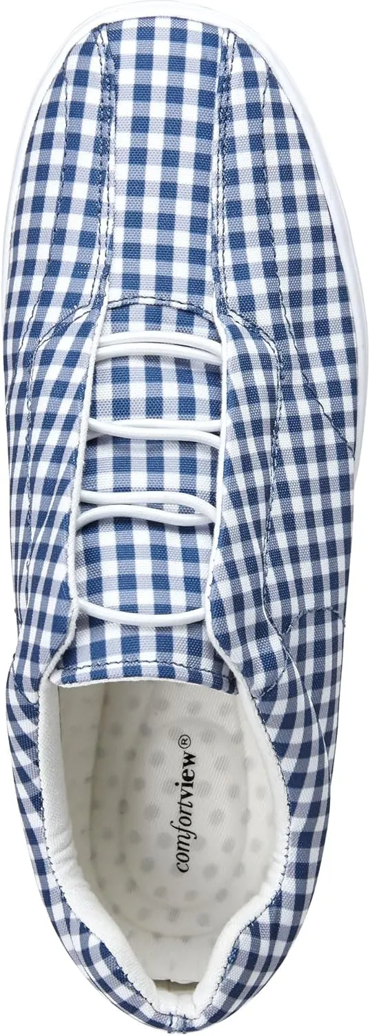 Comfortview Women's Wide Width The Bungee Sneaker