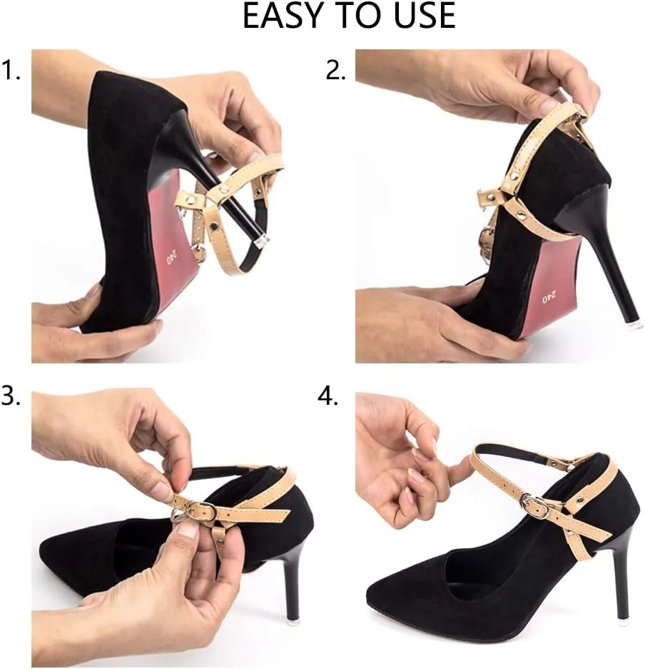 Detachable Shoe Strap Belt Band for Holding Loose high Heels Pumps