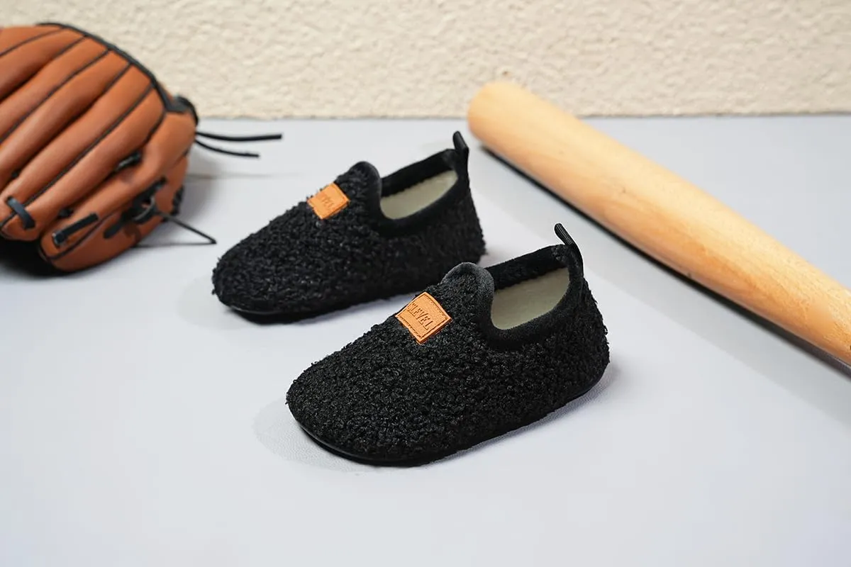 ditont Toddler Slippers Non-Slip Lightweight Comfortable Kids Indoor Grip House Home Shoes for Boys Girl