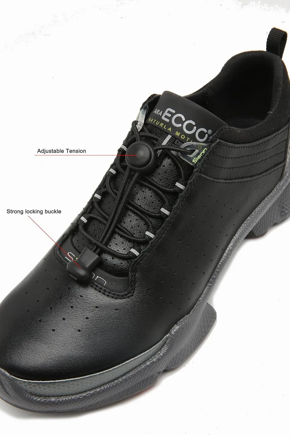 Elastic No Tie Shoelaces, Tieless Shoe Laces for Kids Adults with Strong Lock