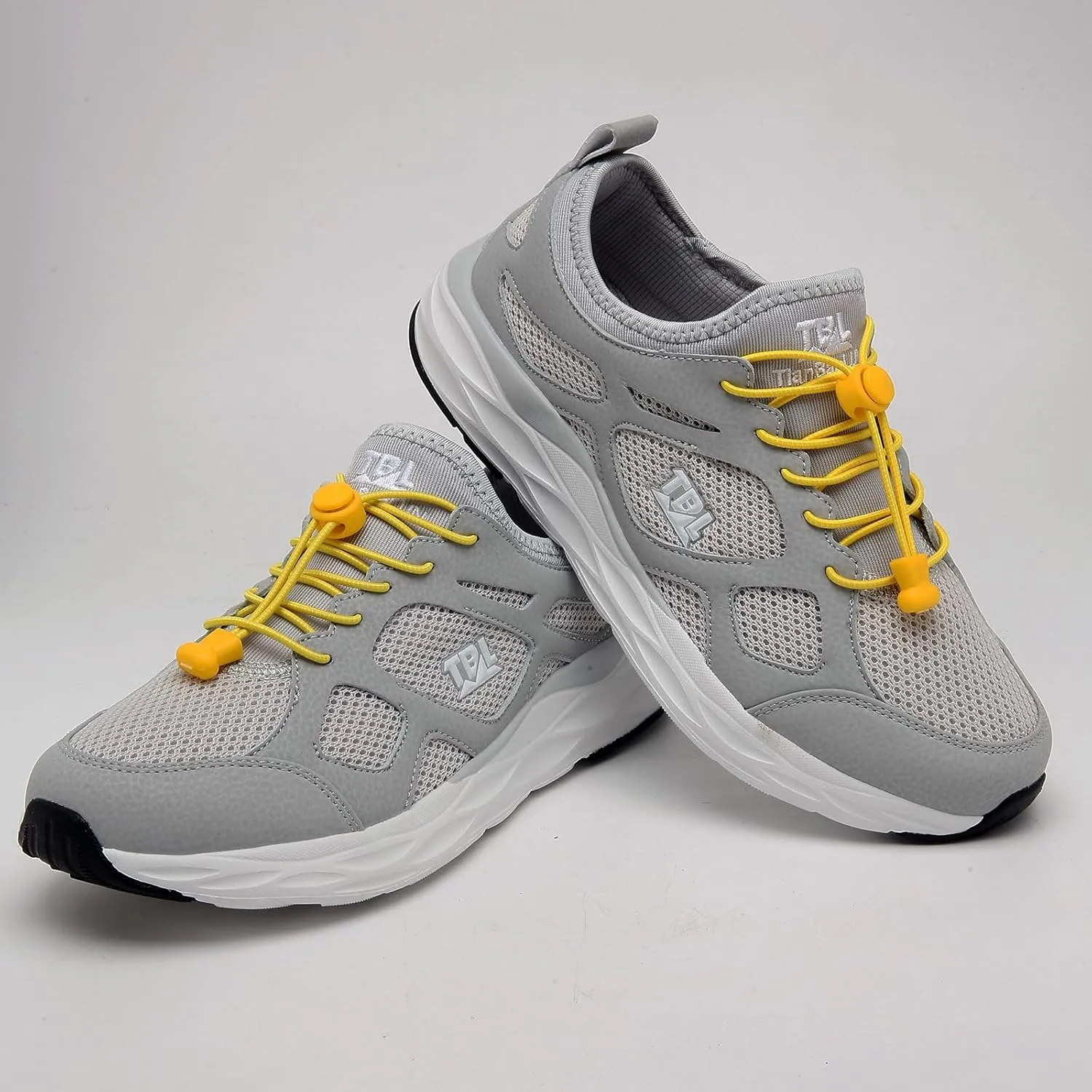 Elastic No Tie Shoelaces, Tieless Shoe Laces for Kids Adults with Strong Lock