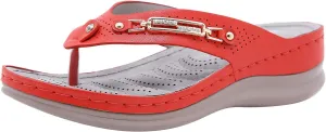 Flip Flops Women Comfort Beach Thong Sandals Indoor Outdoor Sandals for Women Comfort Walking Summer Beach Thong Sandals