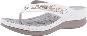 Flip Flops Women Comfort Beach Thong Sandals Indoor Outdoor Sandals for Women Comfort Walking Summer Beach Thong Sandals