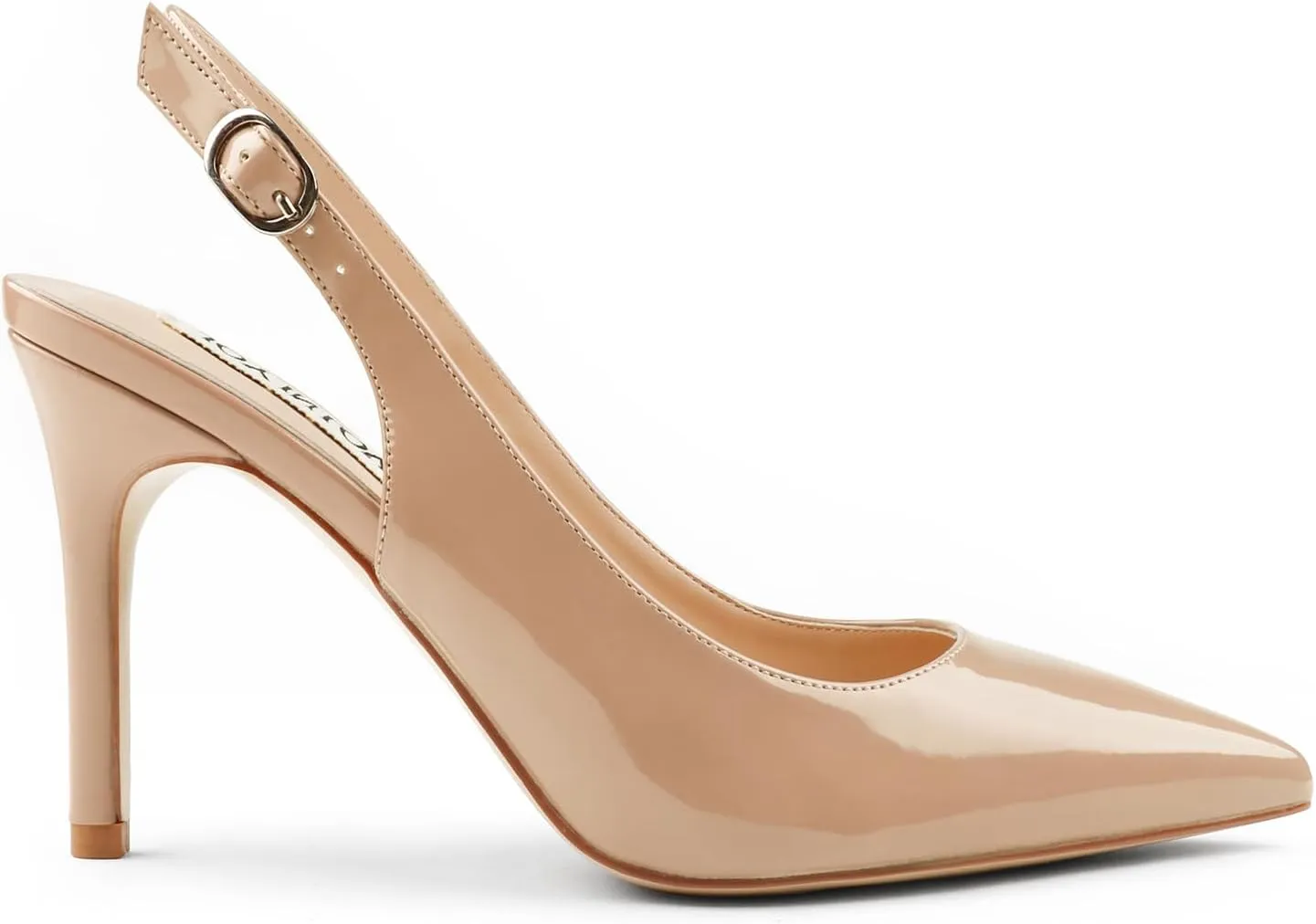 JOY IN LOVE Womens Slingback High Heels Stiletto Pointed Closed Toe Pumps