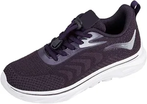 Ladies Sport Shoes Lace-up Flat Heel Fashion Sneakers Loafers Solid Color Lightweight Round Toe Sneakers Soft Sole Casual Outdoor Walking Shoe for Women