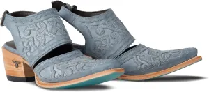 Lane Robin Slingback Mule - Washed Denim