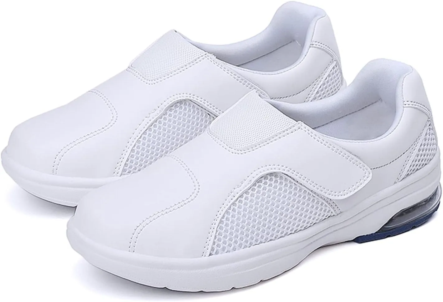 Meidiastra Womens Nurse Shoes Working Nursing Healthcare Clogs Shoes Platform Mesh Wedge Clogs