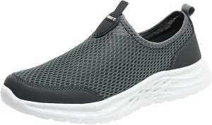 Men Sports Shoes Fashionable New Pattern Mesh Hollow Breathable Comfortable Flat Bottom Lightweight Sneaker Crease Men