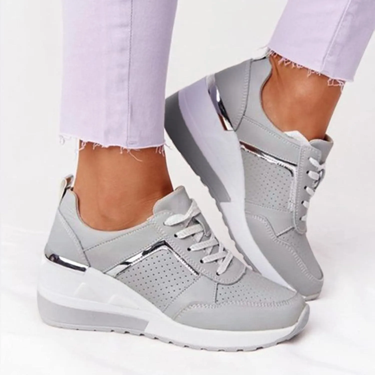 Men's Casual Dress Sneakers White Platform Sneakers Walking Shoes for Men Comfortable & Lightweight Womens Loafers Wide Width Slip On Sneakers Women