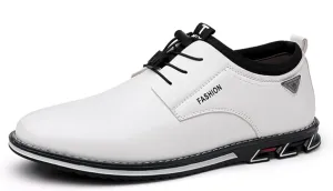 Mens Casual Shoes Flat Lace-up Wedding Dress Shoes Business Office Comfort Loafers Fashion Walking Driving Sneakers