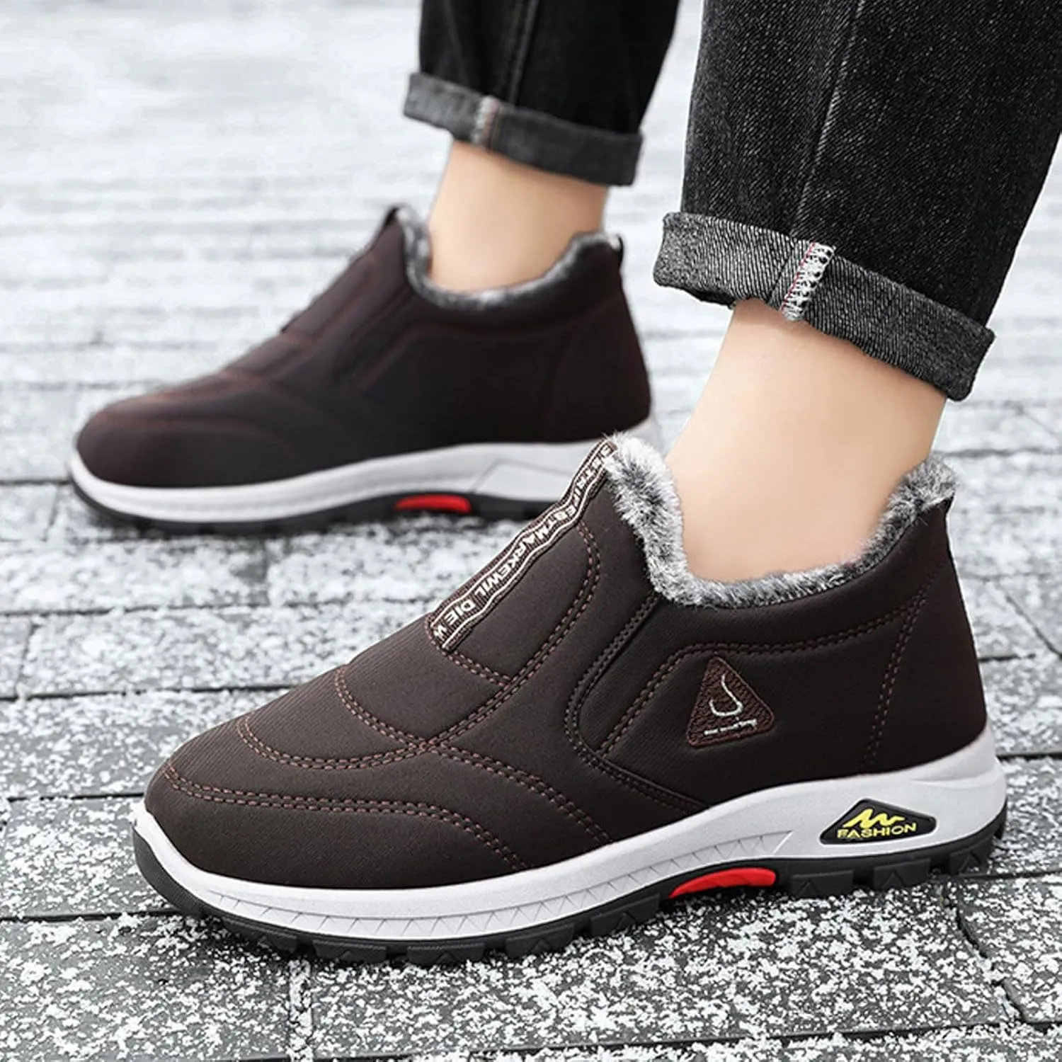 Men's Non Slip Barefoot Minimalist Shoes Breathable Elastic Fly Woven Mesh Sneaker Lightweight Minimalist Shoes