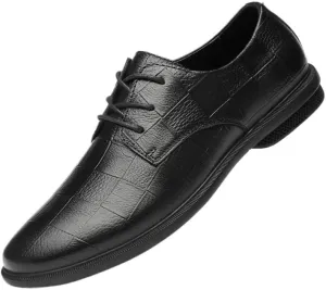 Men's Patent Leather Formal Business Dress Shoes Man Brogue Business Oxford Shoes Wedding Business Office Loafers Shoes for Men