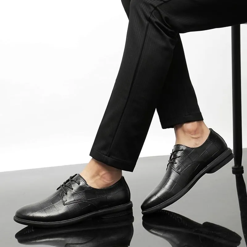 Men's Patent Leather Formal Business Dress Shoes Man Brogue Business Oxford Shoes Wedding Business Office Loafers Shoes for Men
