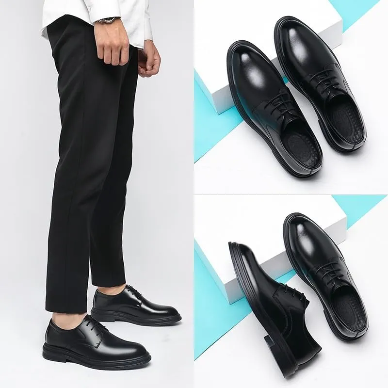 Men's Patent Leather Formal Business Oxford Dress Shoes Business Casual Derby Shoe Prom Wedding Business Office Dress Shoes