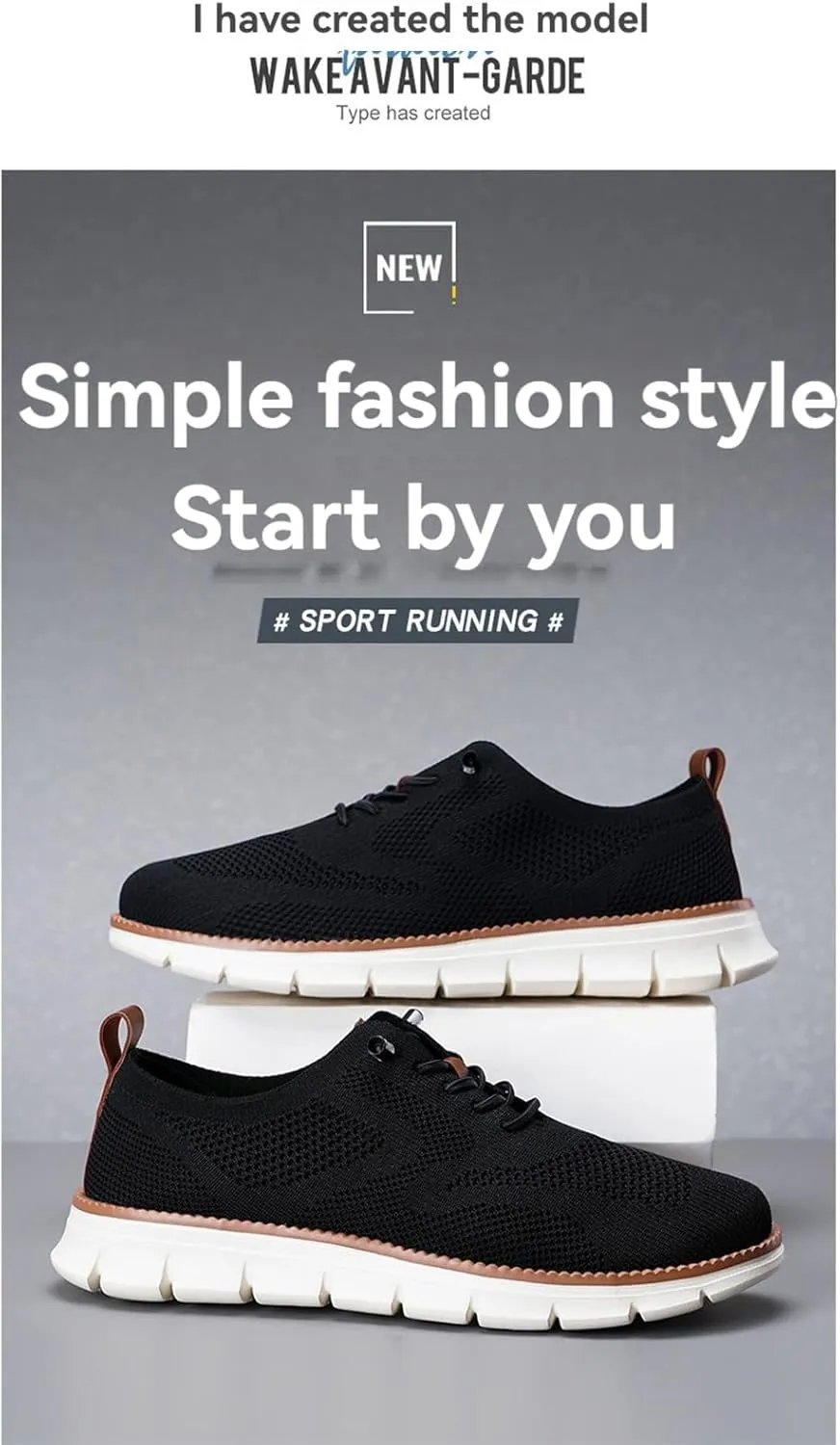 Mens Shoes Casual Sneakers,Mesh Dress Shoes for Men,Mens Wearbreeze Shoes,Breeze Shoes for Men,Loafers Slip On Shoes,Comfortable Lightweight Fashion Walking Business Lace-Up Oxford Shoes for Men