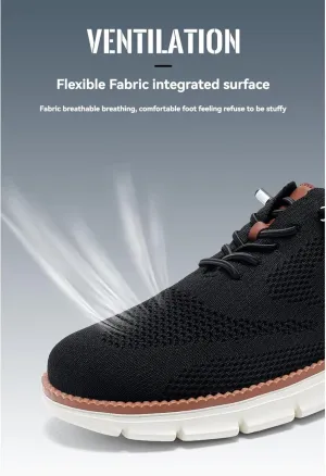 Mens Shoes Casual Sneakers,Mesh Dress Shoes for Men,Mens Wearbreeze Shoes,Breeze Shoes for Men,Loafers Slip On Shoes,Comfortable Lightweight Fashion Walking Business Lace-Up Oxford Shoes for Men