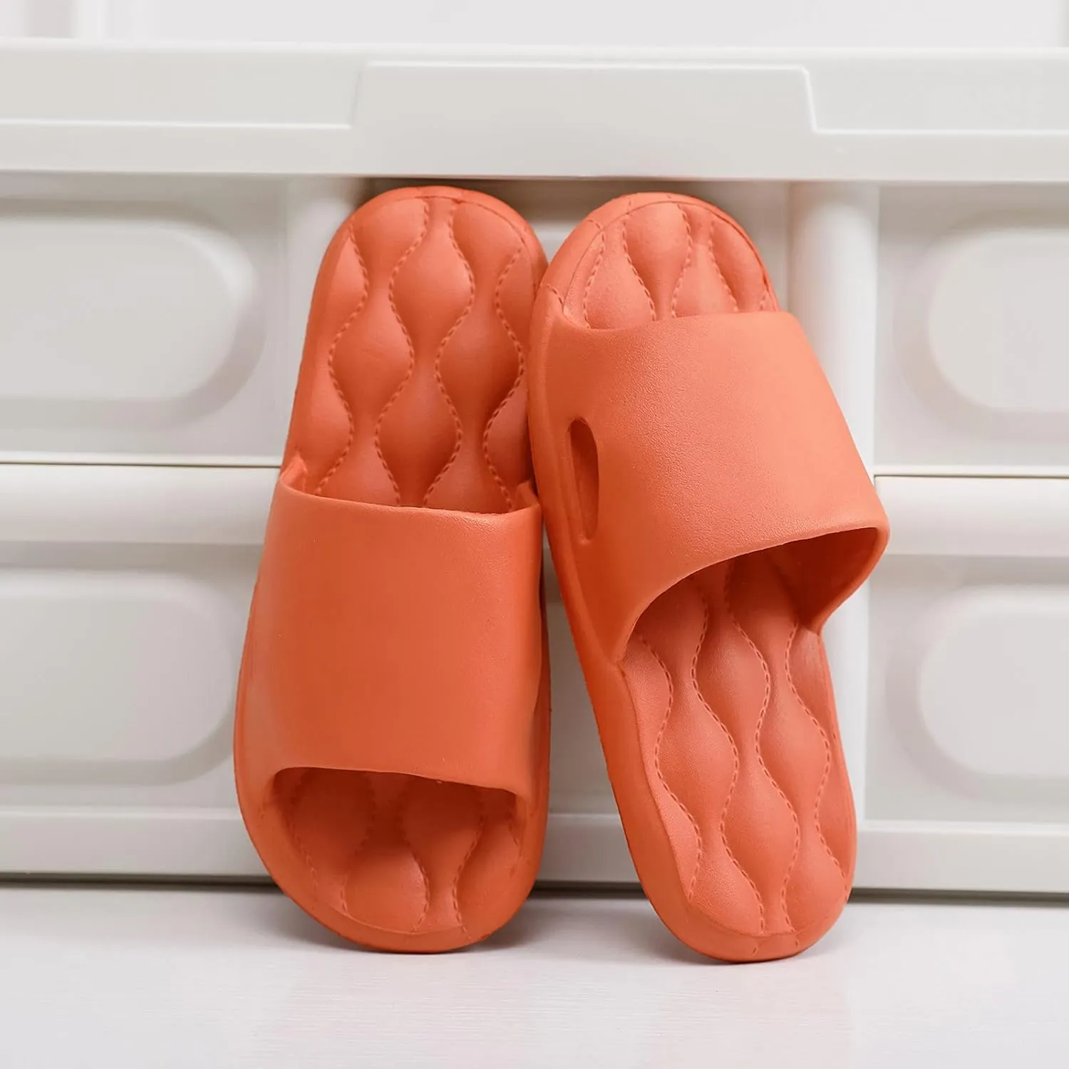 Mens Slides Shower Shoes Women Mens Slippers Womens Slides Bathroom Lightweight Ultimate Comfort Slippers