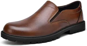 Men's Slip-on Loafers Mens Classic Lightweight Dress Shoes Comfort Soft Men Oxford Shoes