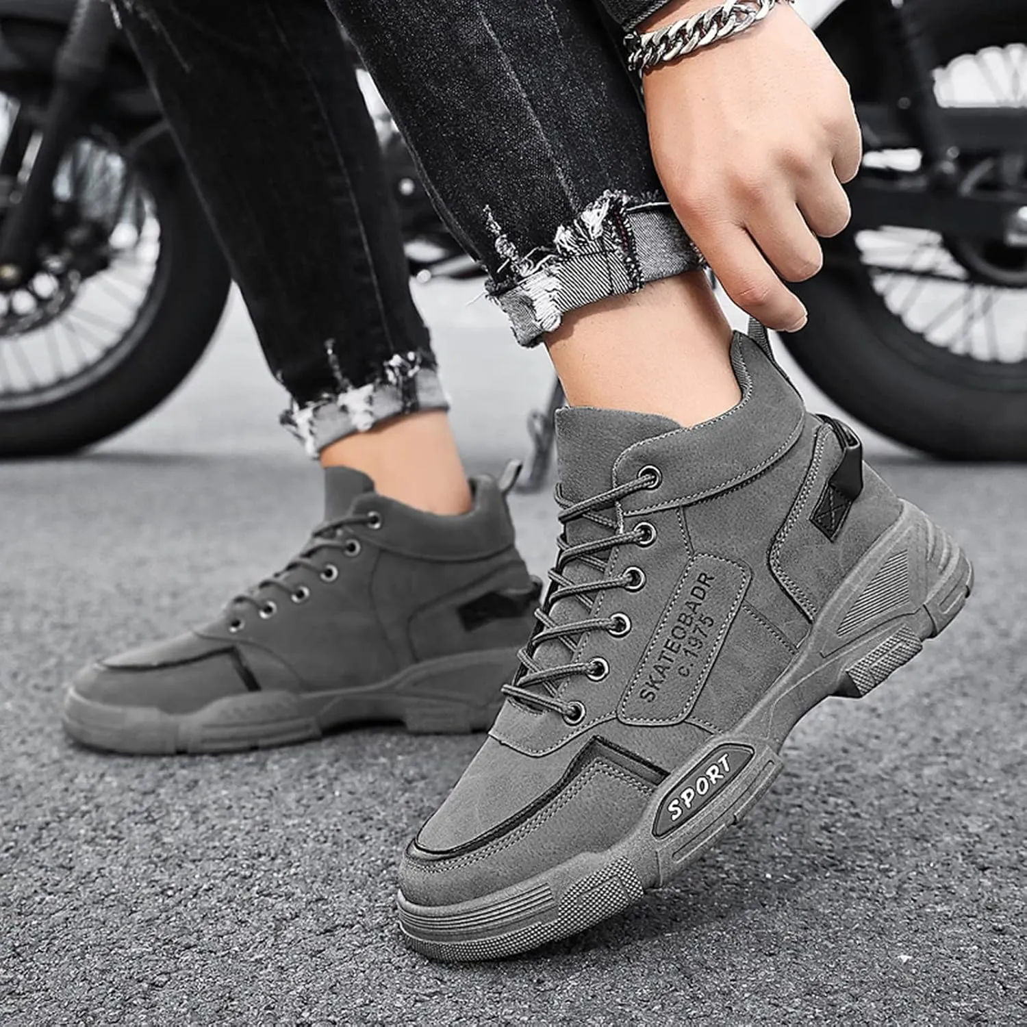 Men's Wide Minimalist Barefoot Sneakers Black Sneakers for Men Slip On Shoes Women Women's Wide Loafers Loafers for Men White Leather Sneakers for Women