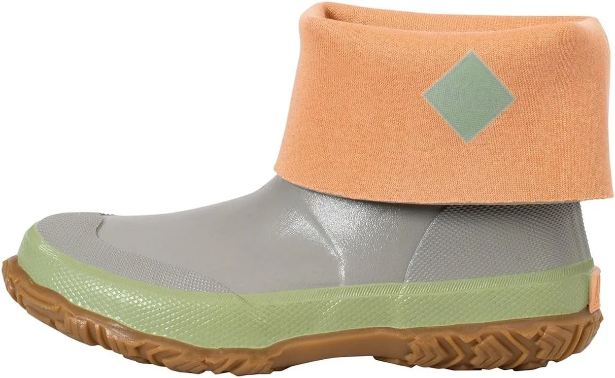 MUCK Boot Women's Waterproof Lightweight Rubber Non-Slip Forager Mid Calf Rain Work Boots for Gardening Fishing Farming