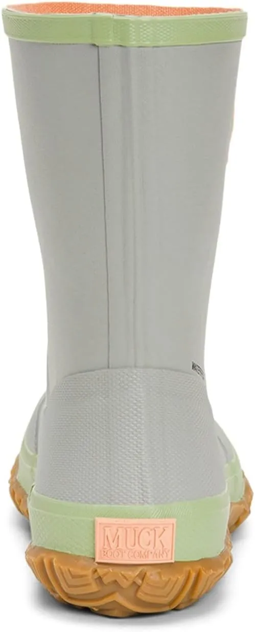 MUCK Boot Women's Waterproof Lightweight Rubber Non-Slip Forager Mid Calf Rain Work Boots for Gardening Fishing Farming
