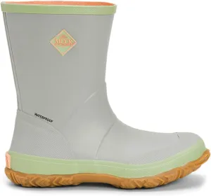 MUCK Boot Women's Waterproof Lightweight Rubber Non-Slip Forager Mid Calf Rain Work Boots for Gardening Fishing Farming