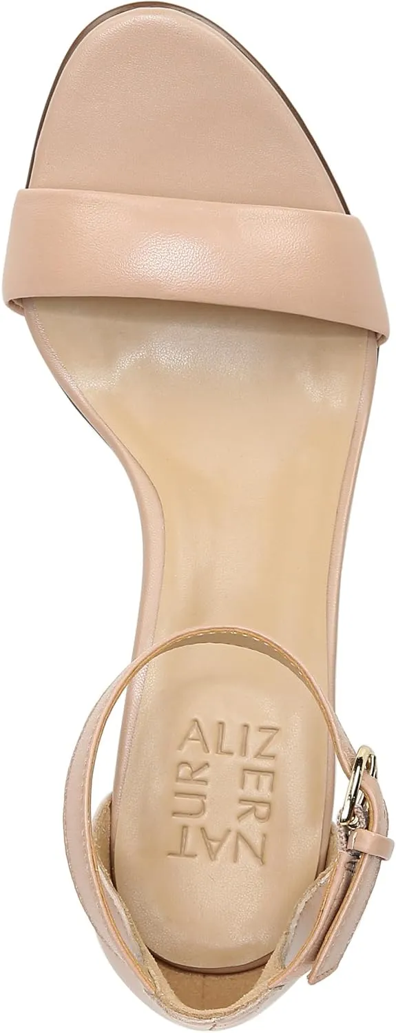 Naturalizer Womens Vera Ankle Strap Block Heel Dress Sandal