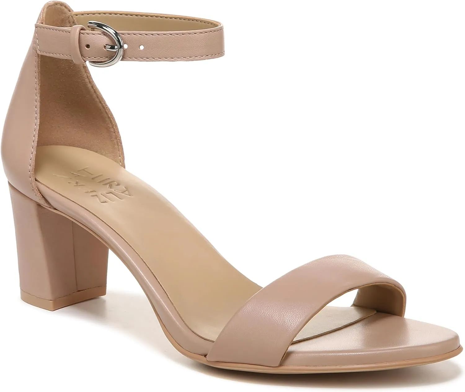Naturalizer Womens Vera Ankle Strap Block Heel Dress Sandal