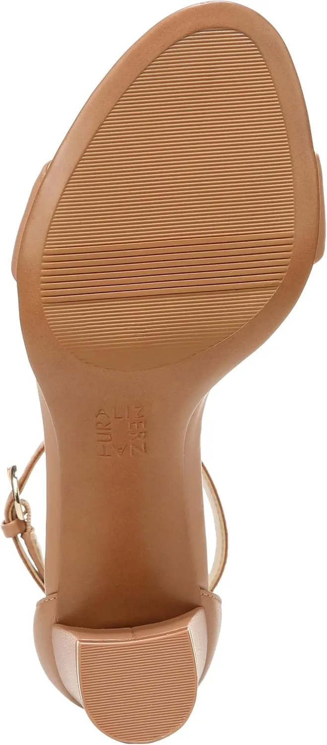 Naturalizer Womens Vera Ankle Strap Block Heel Dress Sandal