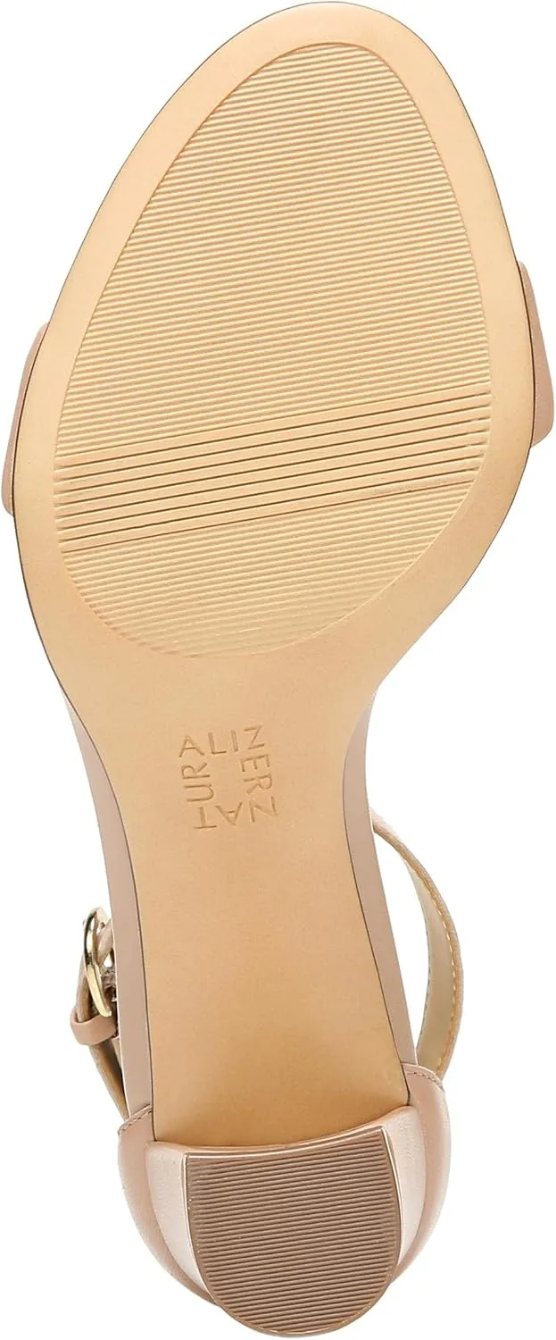 Naturalizer Womens Vera Ankle Strap Block Heel Dress Sandal