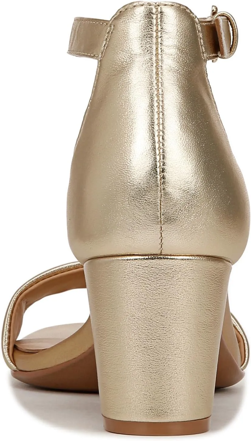 Naturalizer Womens Vera Ankle Strap Block Heel Dress Sandal