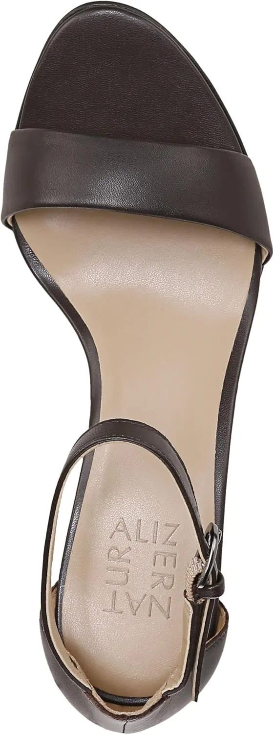 Naturalizer Womens Vera Ankle Strap Block Heel Dress Sandal