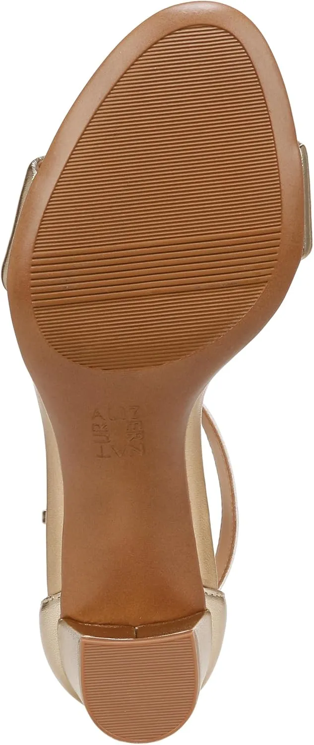 Naturalizer Womens Vera Ankle Strap Block Heel Dress Sandal