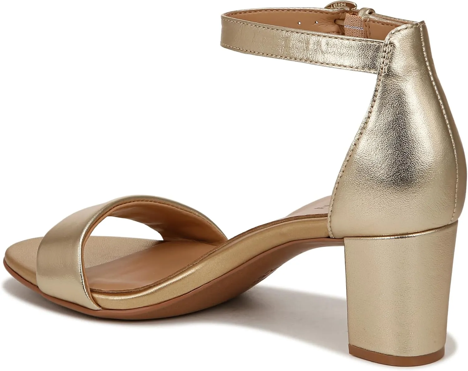 Naturalizer Womens Vera Ankle Strap Block Heel Dress Sandal