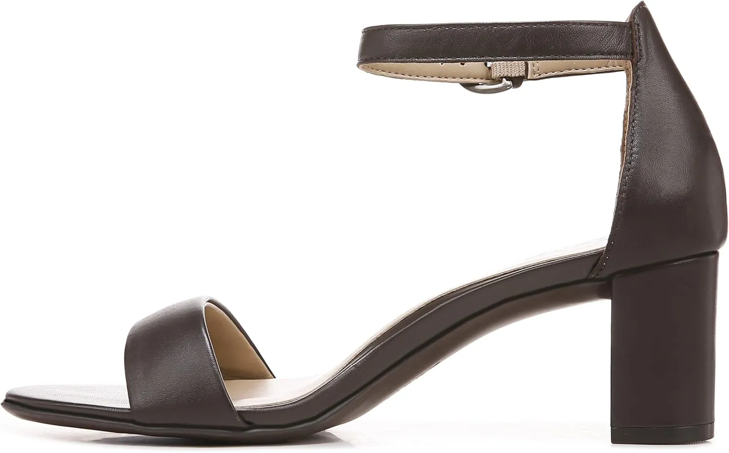 Naturalizer Womens Vera Ankle Strap Block Heel Dress Sandal