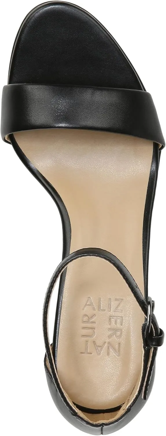Naturalizer Womens Vera Ankle Strap Block Heel Dress Sandal